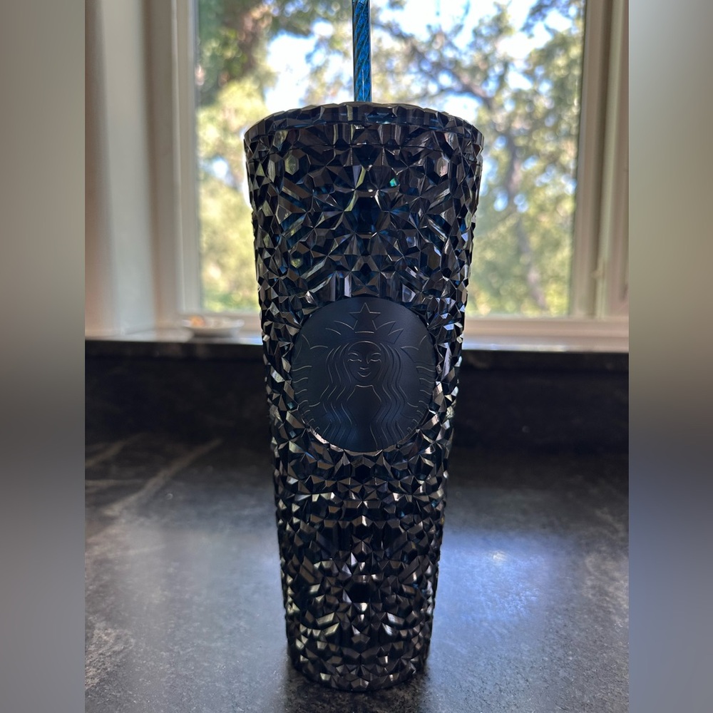 Starbucks Midnight Black Textured Tumbler